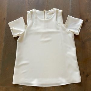 Cooper & Ella top with cut out shoulder.